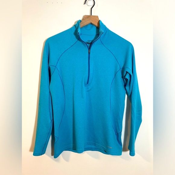 Patagonia Women's Capilene 3 Midweight 1/2 Zip Mock Neck Long Sleeve Size Medium - Picture 1 of 6